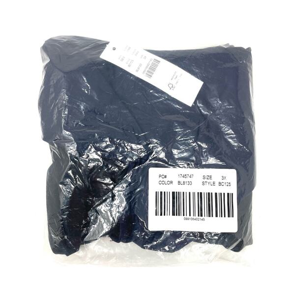 NEW J. Crew Curved-waist Cheeky Bikini Bottom in Navy Blue, Women's 3X BC125 $59 - Picture 6 of 9